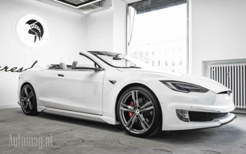 Tesla model S Cabrio 01